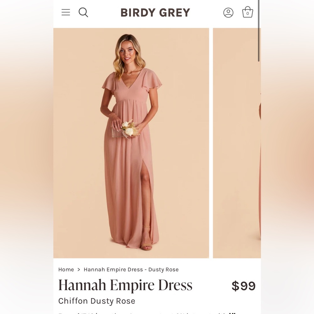 Birdy Grey Hannah Empire Dress